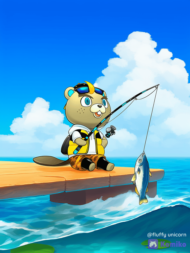 CJ fishing!