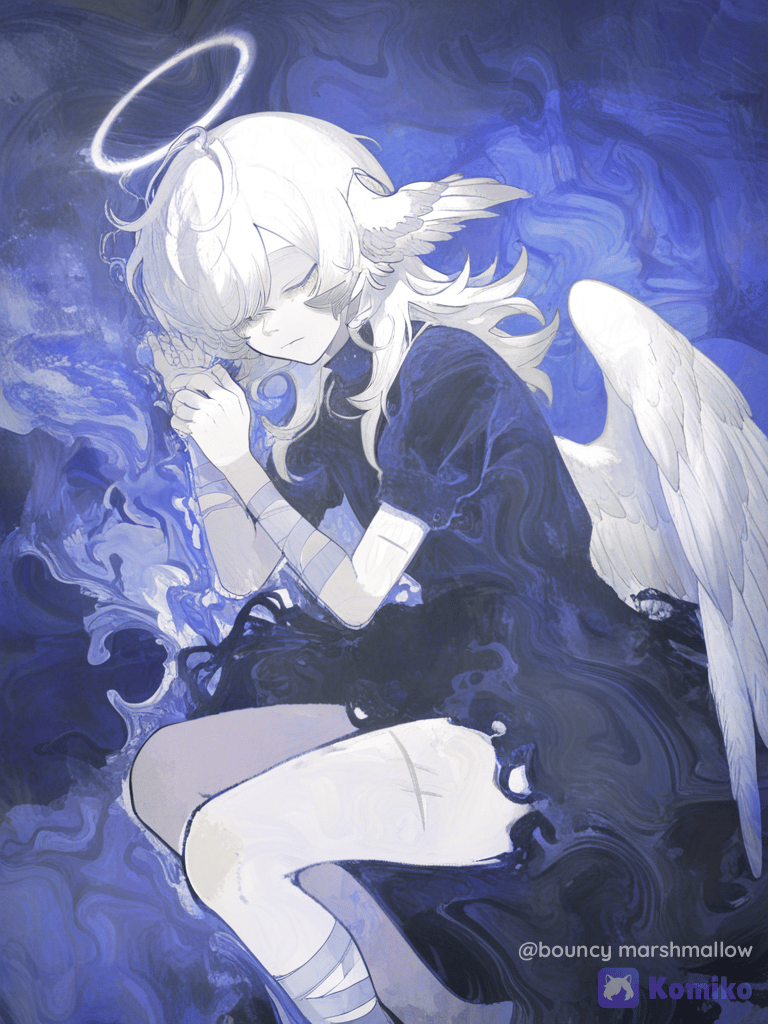 Luna (sleeping)