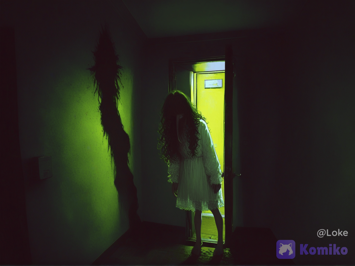 Dark hallway