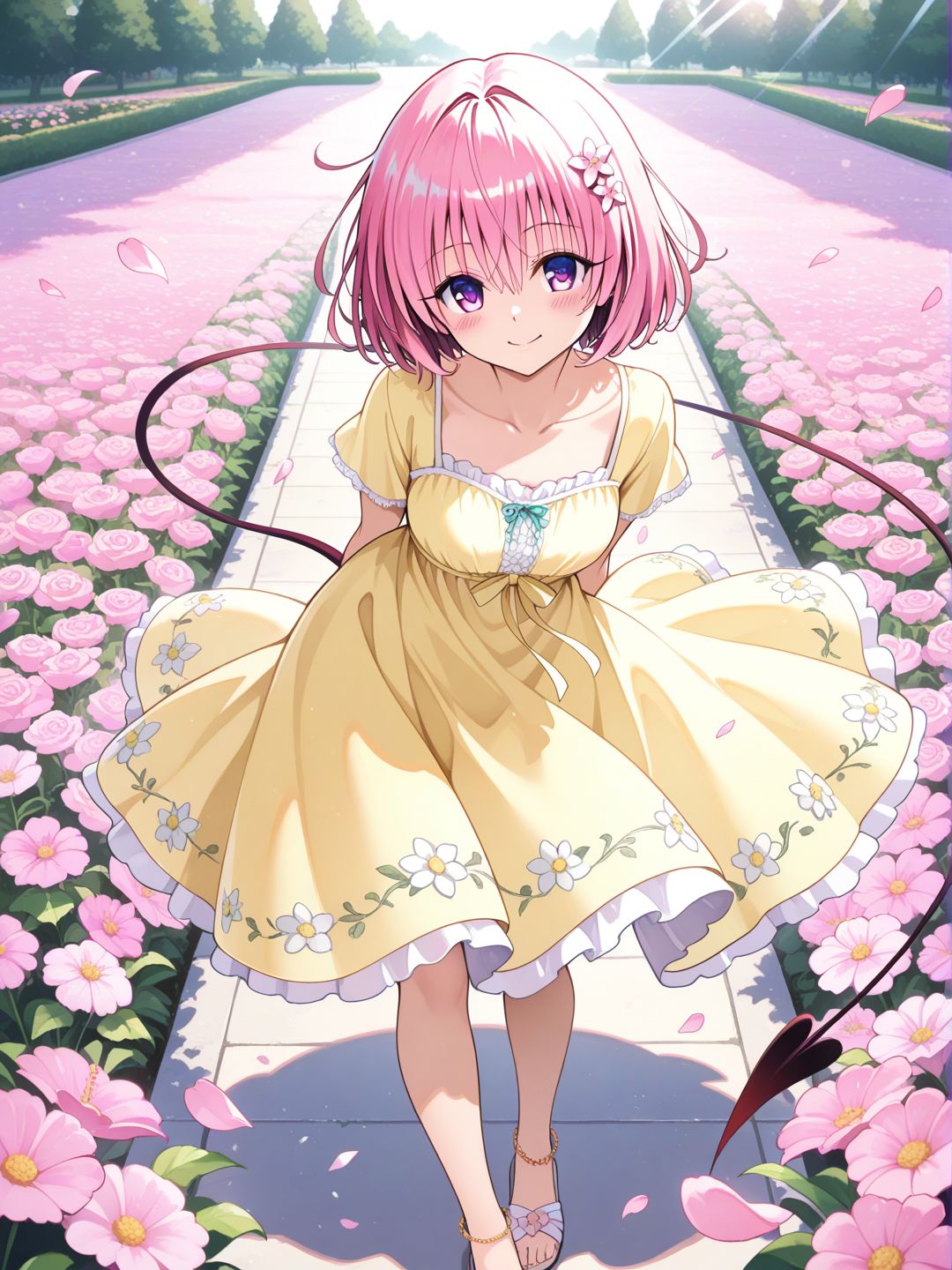 Momo’s Blooming Summer Dream 🌹💗