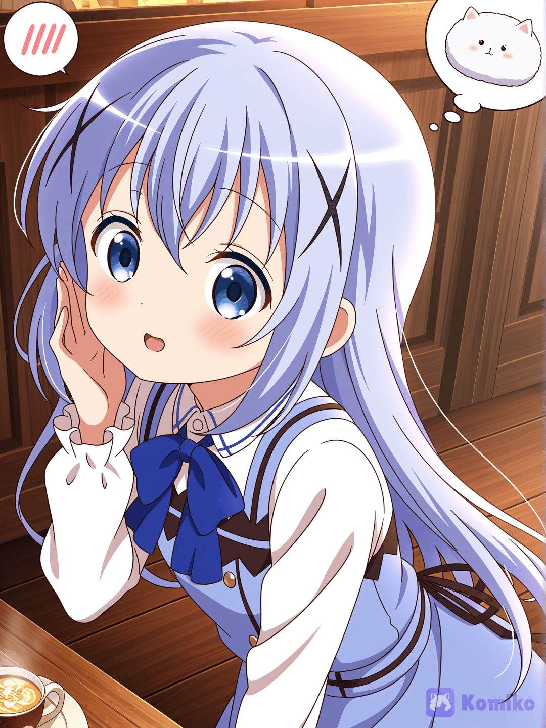 Internal Panic, External Kawaii 💙🐇