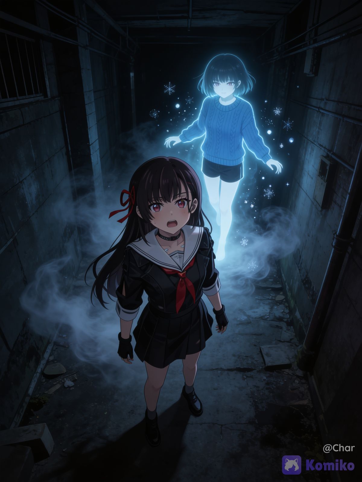 Paranormal in dungeon