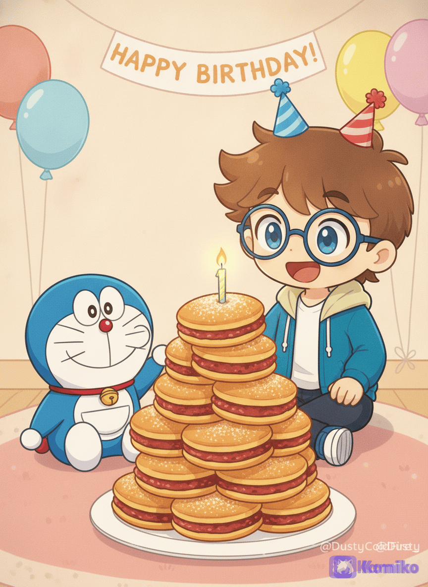 Feliz cumpleaños Doraemon