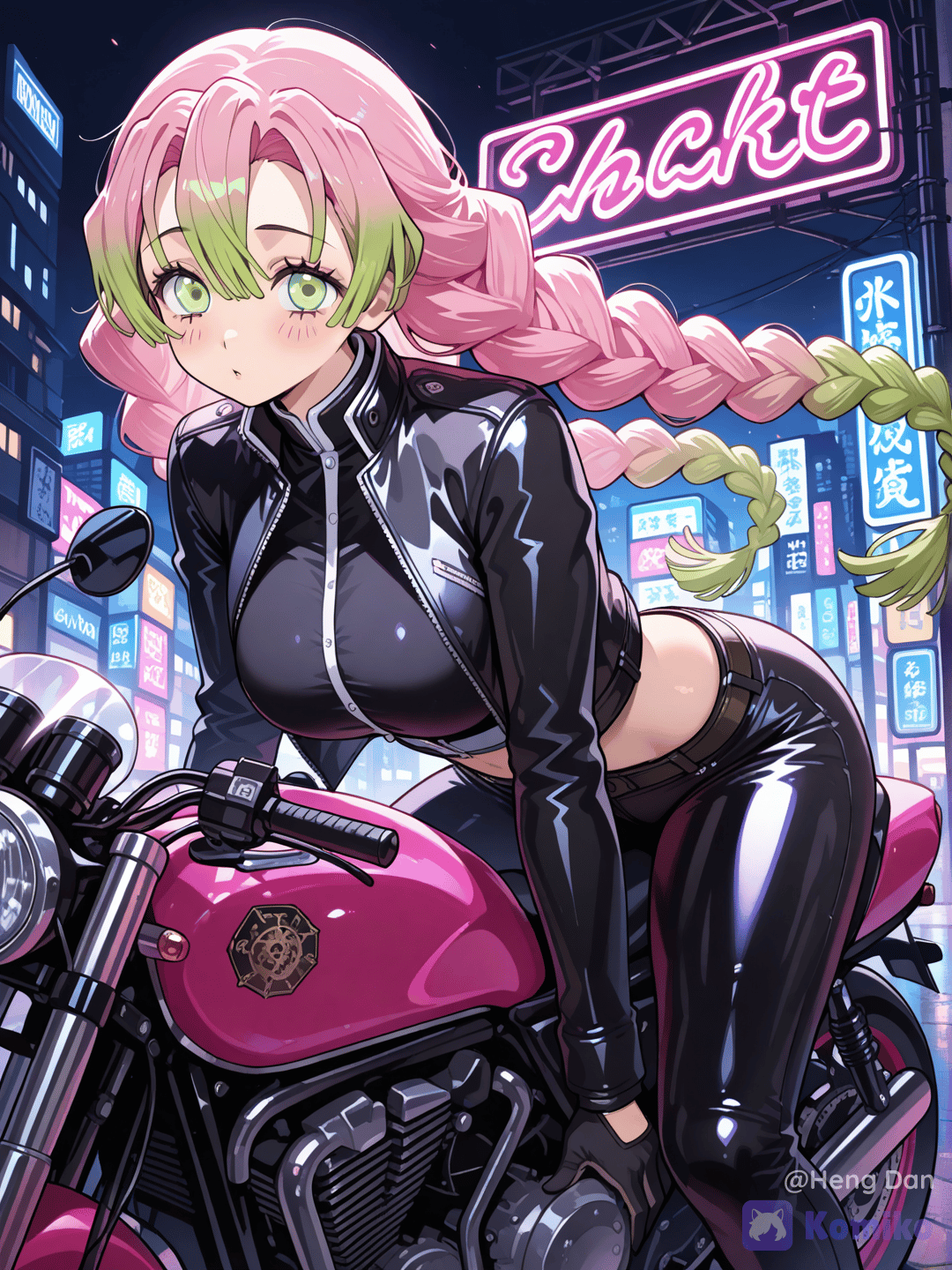 Biker Kanroji Mitsuri