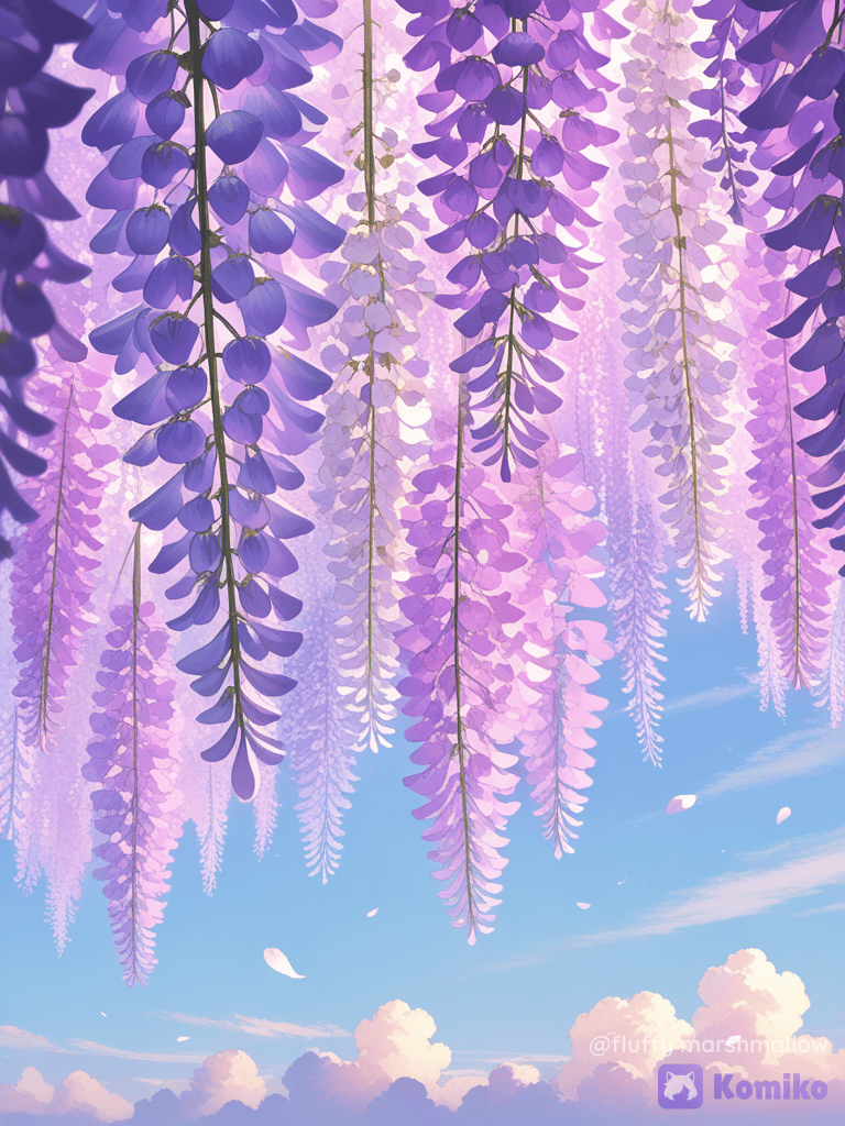 Wisteria Sky Magic 💜☁️