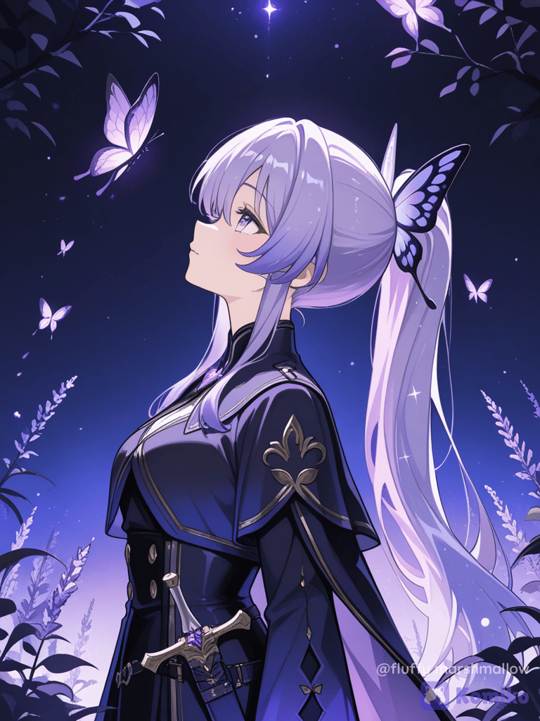Midnight Butterfly Dreams 🦋✨