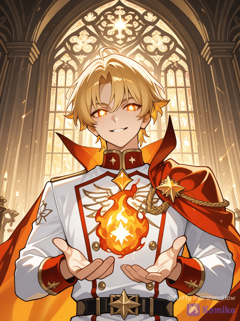 Fiery Golden Boy ✨🔥