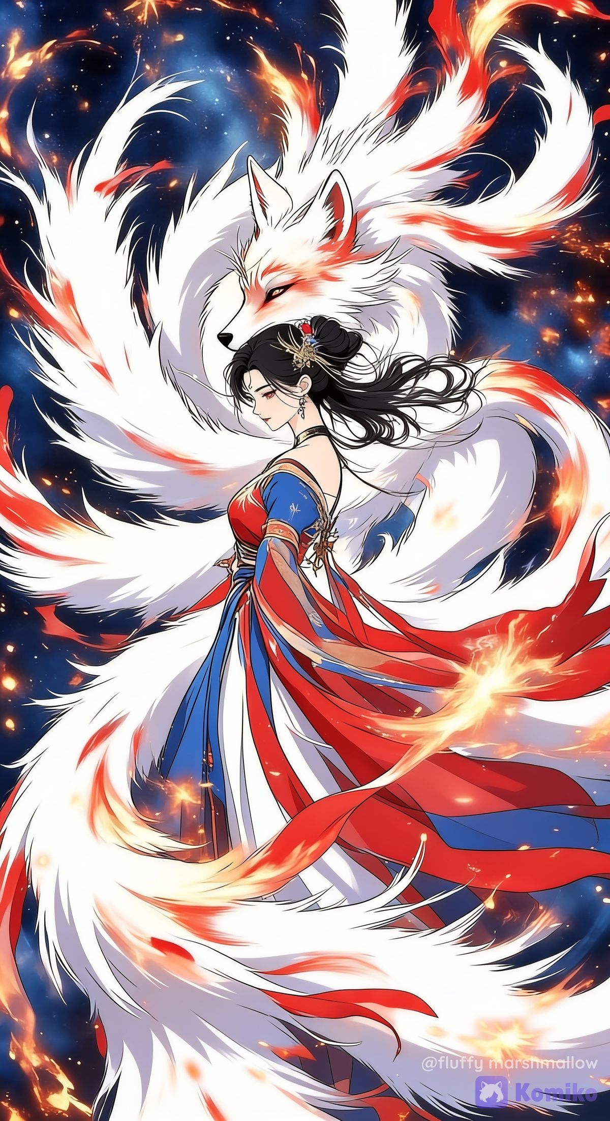 Kitsune in the Stars 🦊✨