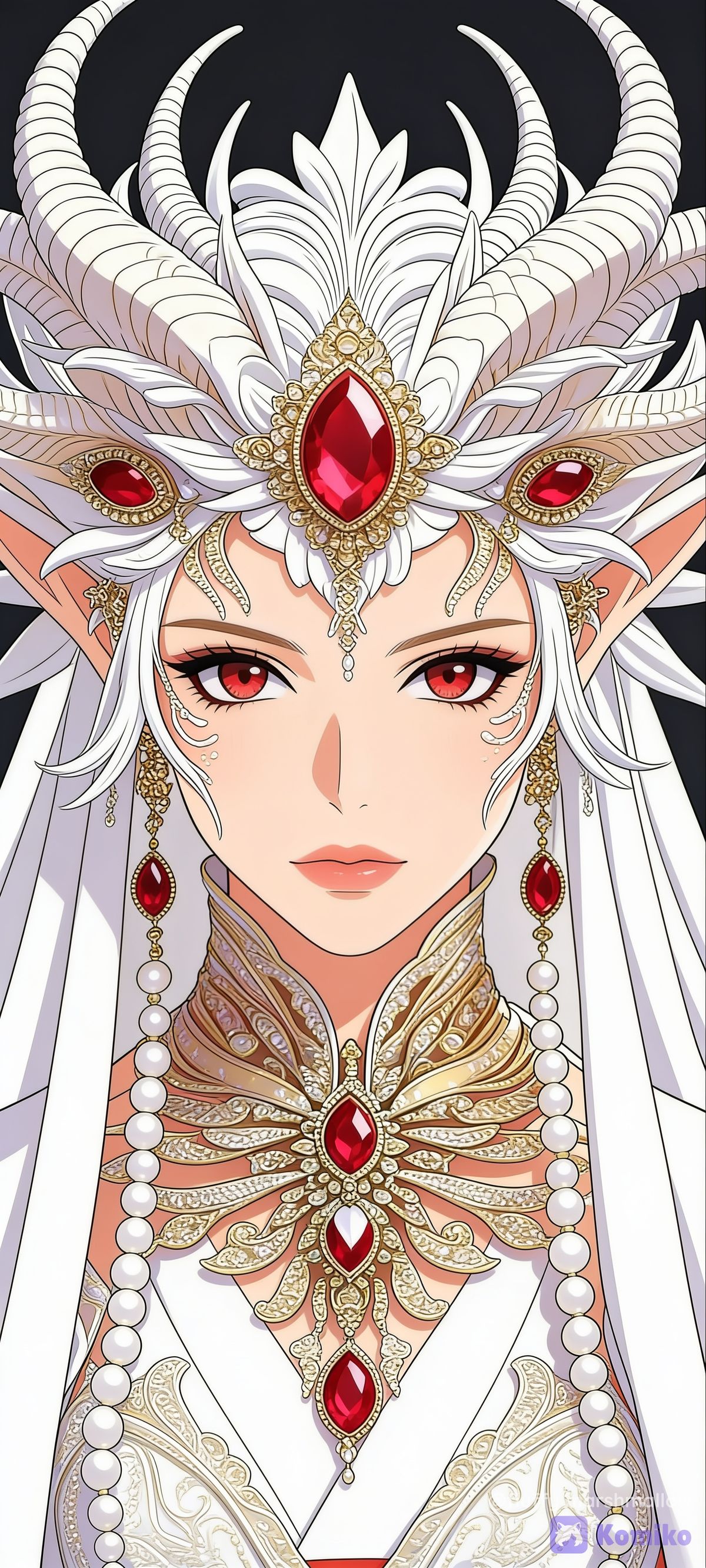 Ruby-Eyed Horned Queen ✨