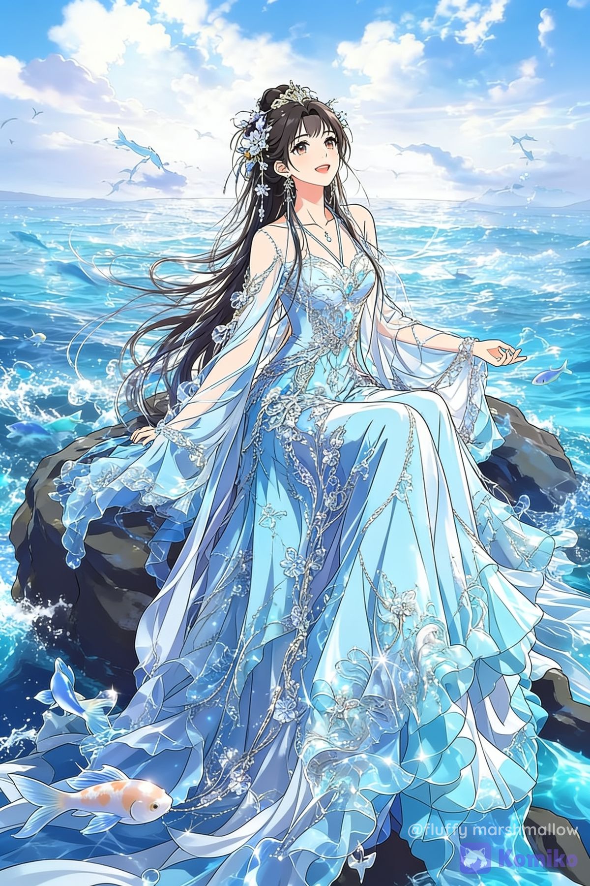 Ocean Dream Girl 🌊✨