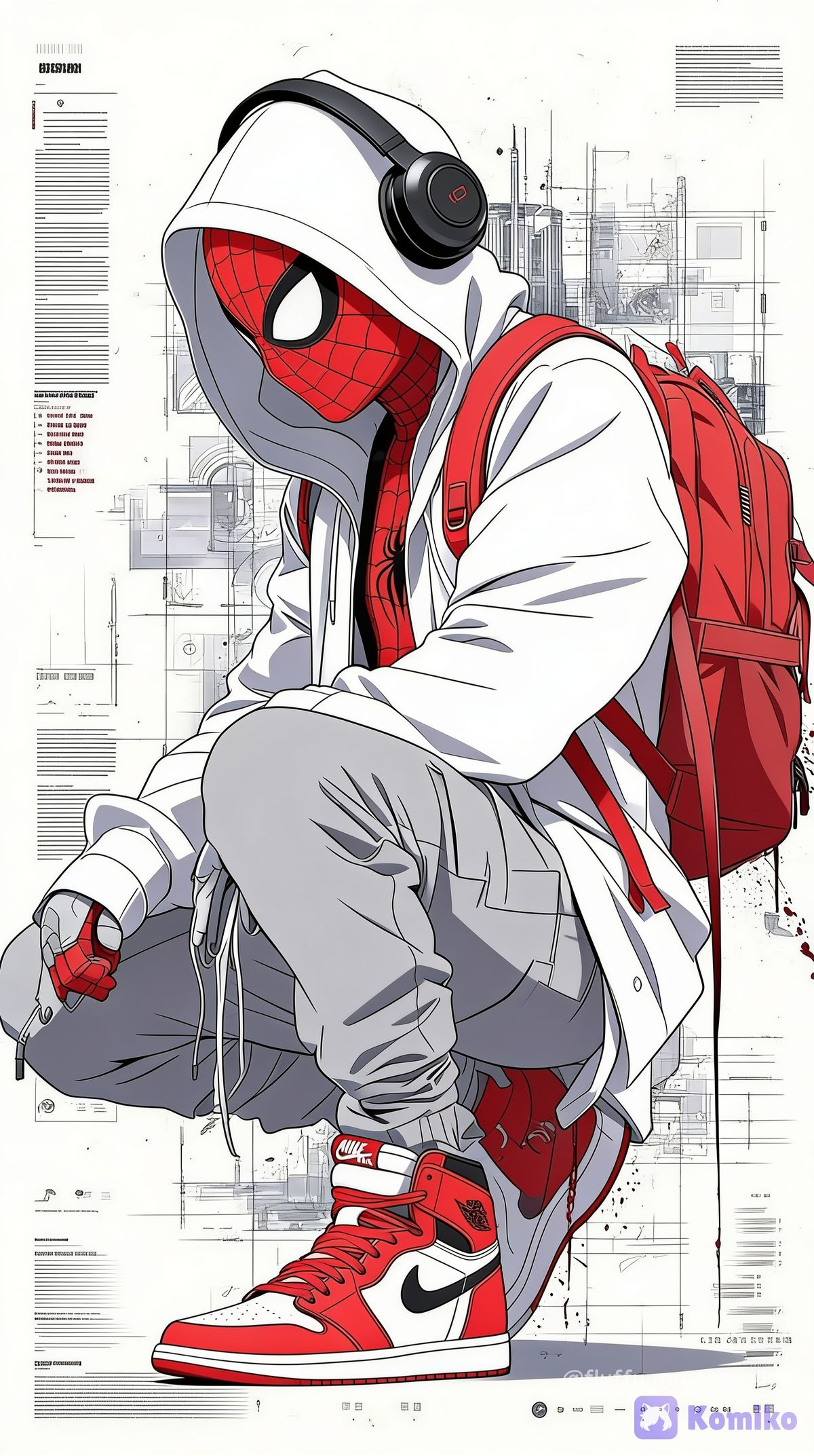 Spidey’s Chill Street Vibes 🕷️👟