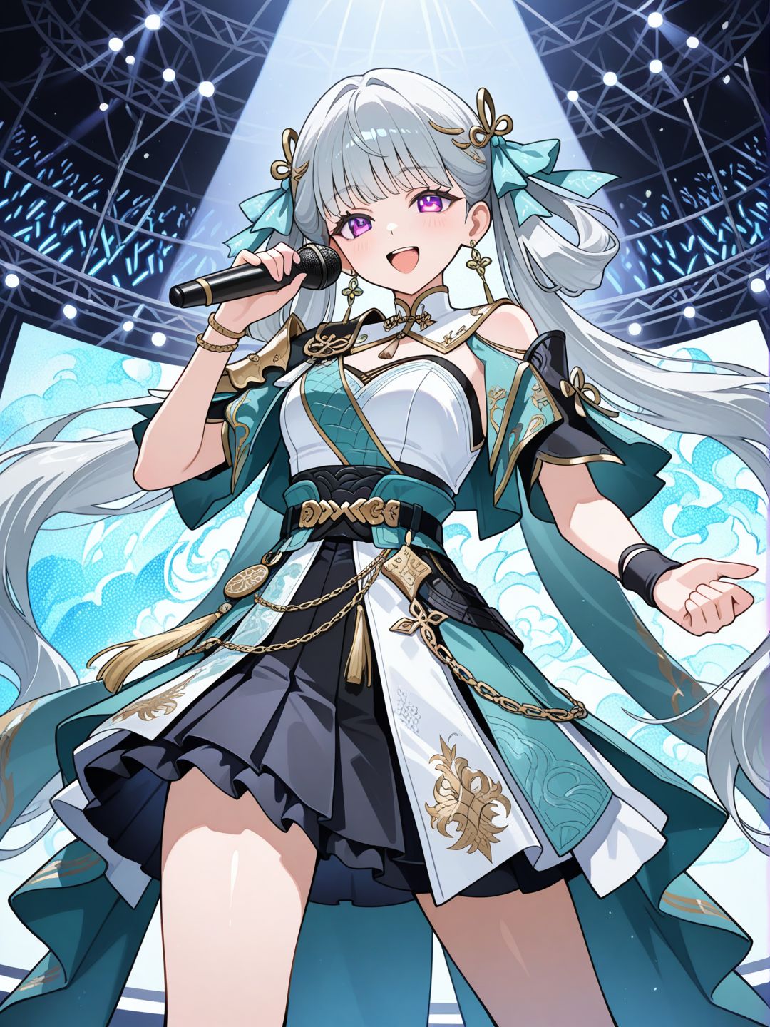 singing