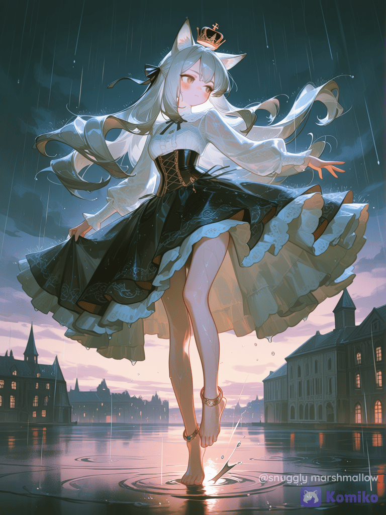dancing in the rain