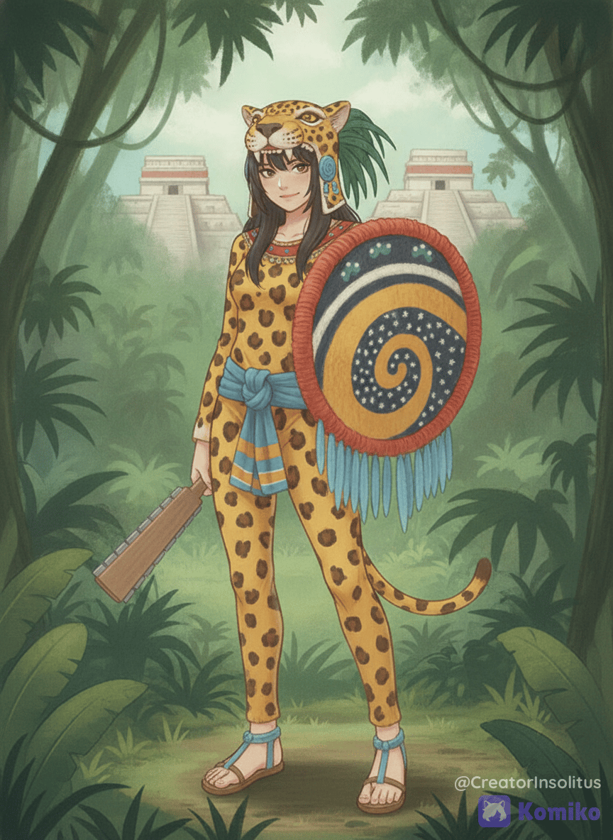 En Sud Amérique précolombienne... 🌄📜🐆