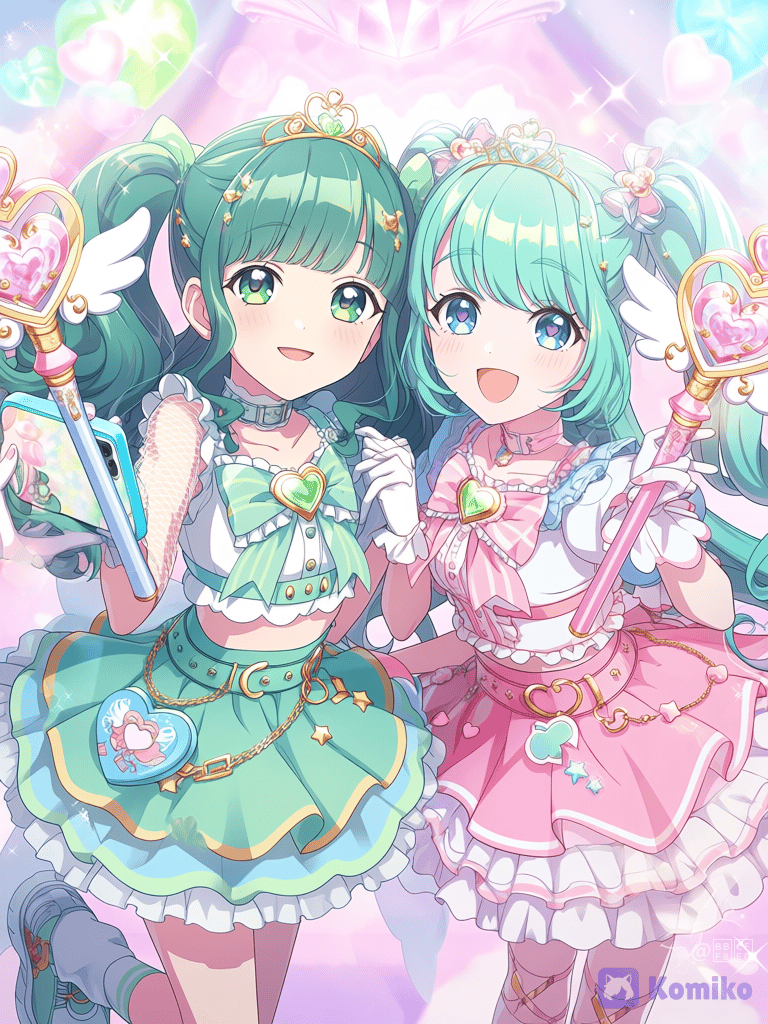 ロリタ 魔法少女 チョ・ヘナ、チョン・ユリ