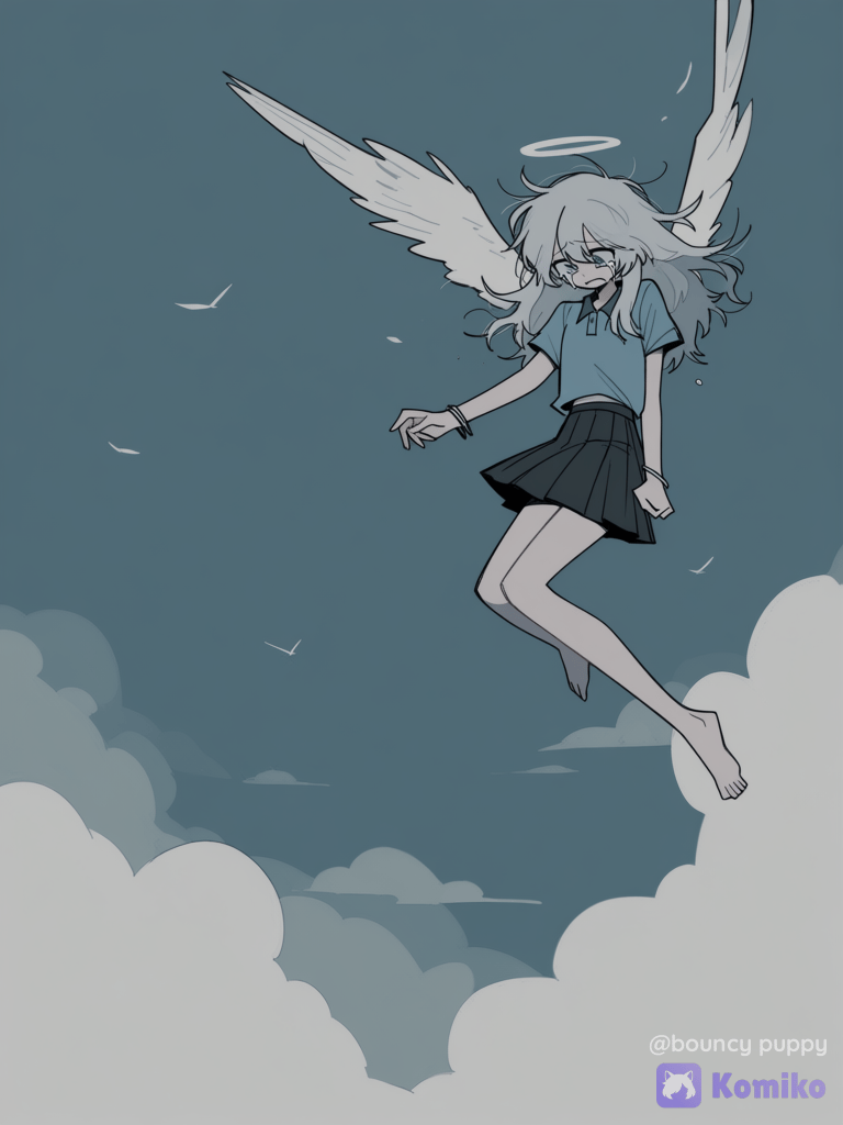 哭哭天使少女☁️