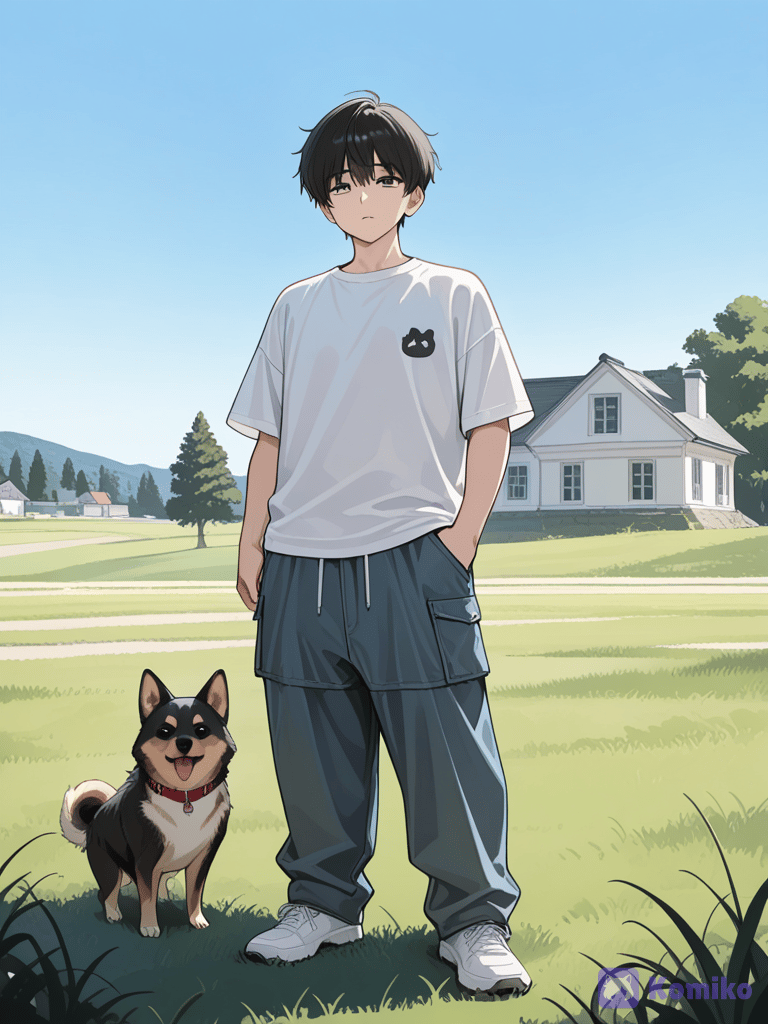 The boy