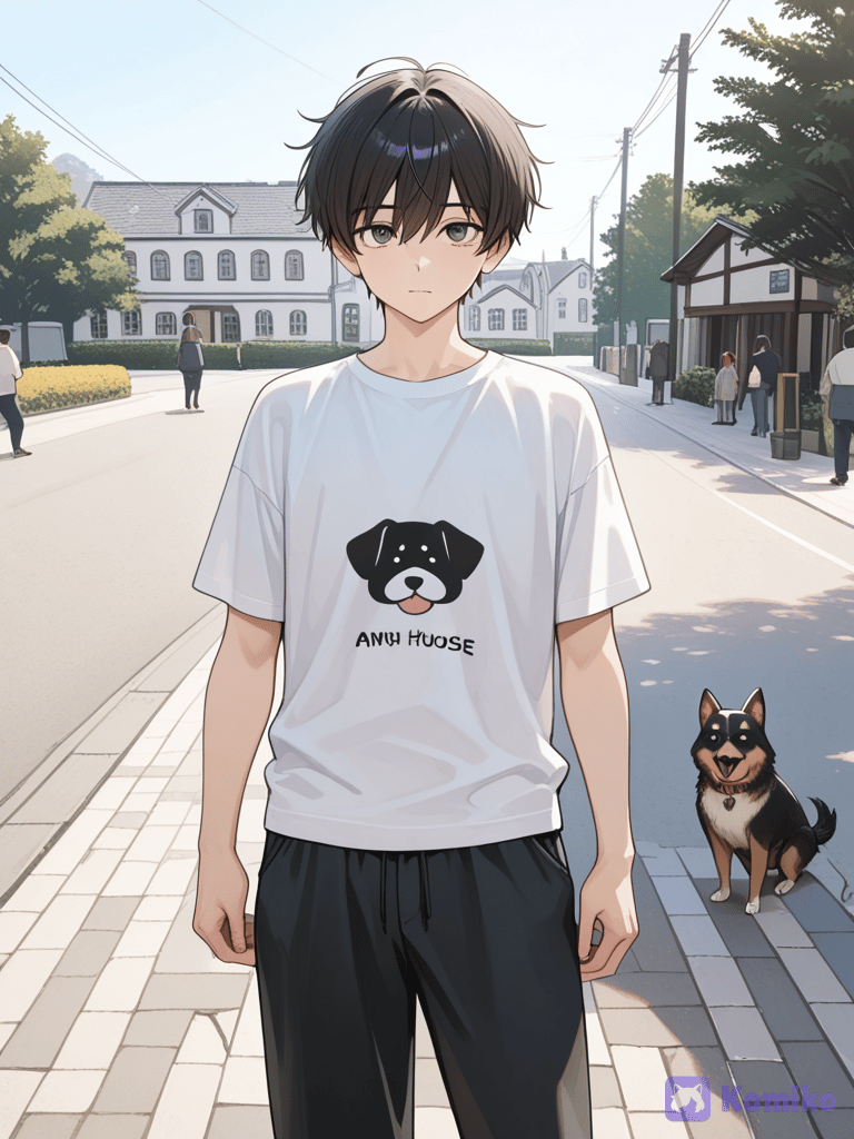 The boy