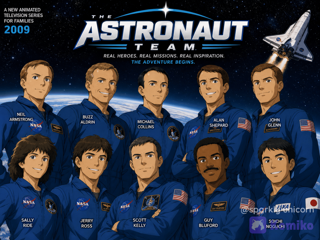 the astronaut team