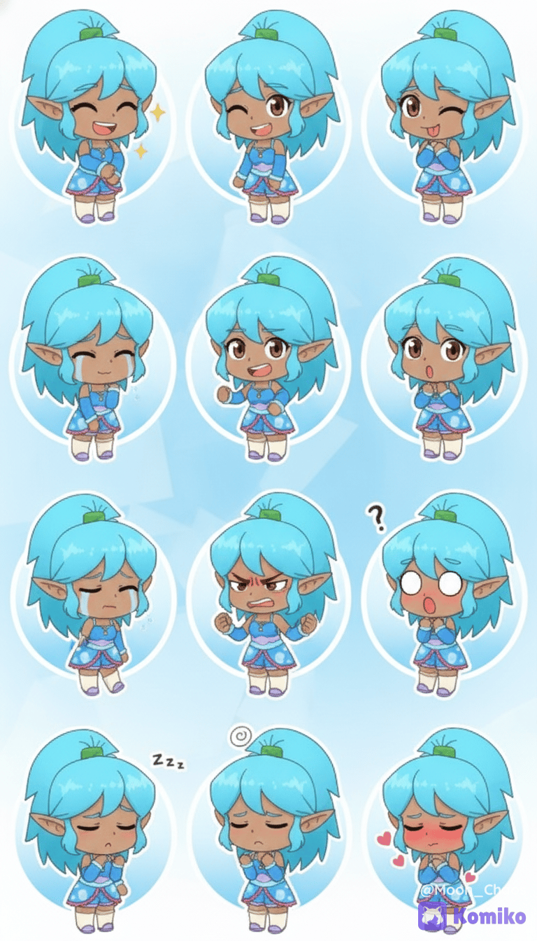 Aqualia stickers