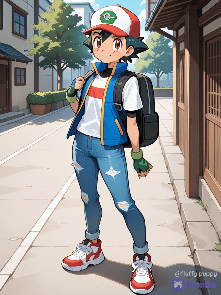 Ash Ketchum's New Look.