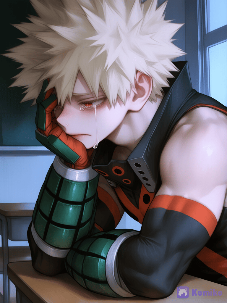 Boom boom boy is sad ╥﹏╥