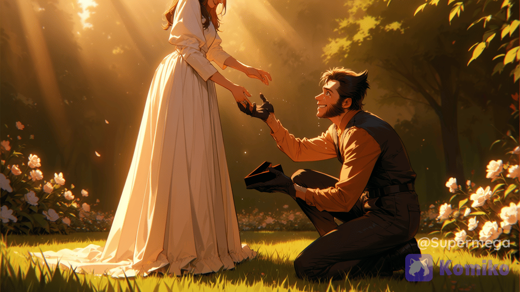 En otros universos... - Wolverine y Jean Grey