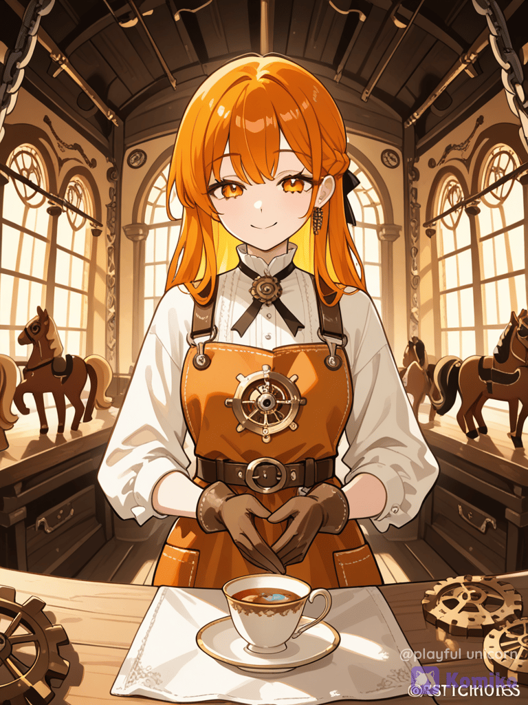 Steampunk Tea Break 🧡☕