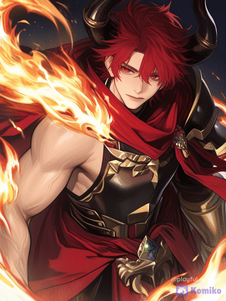 Fiery Aries Warrior ♈🔥
