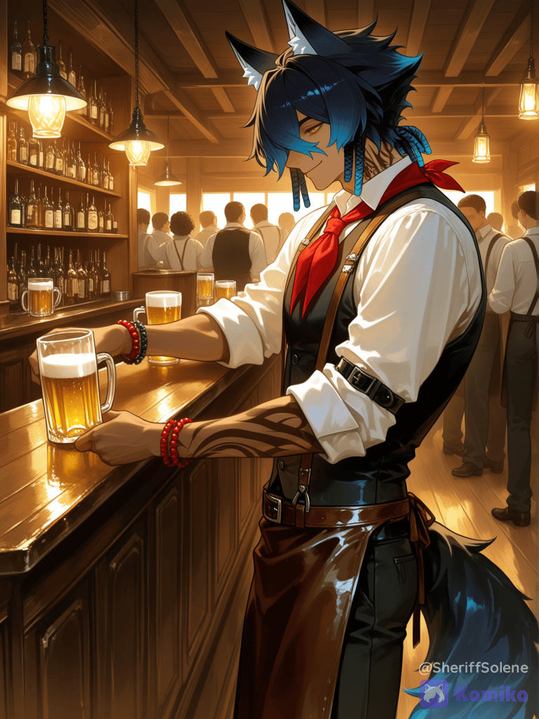 Lax, the Bartender
