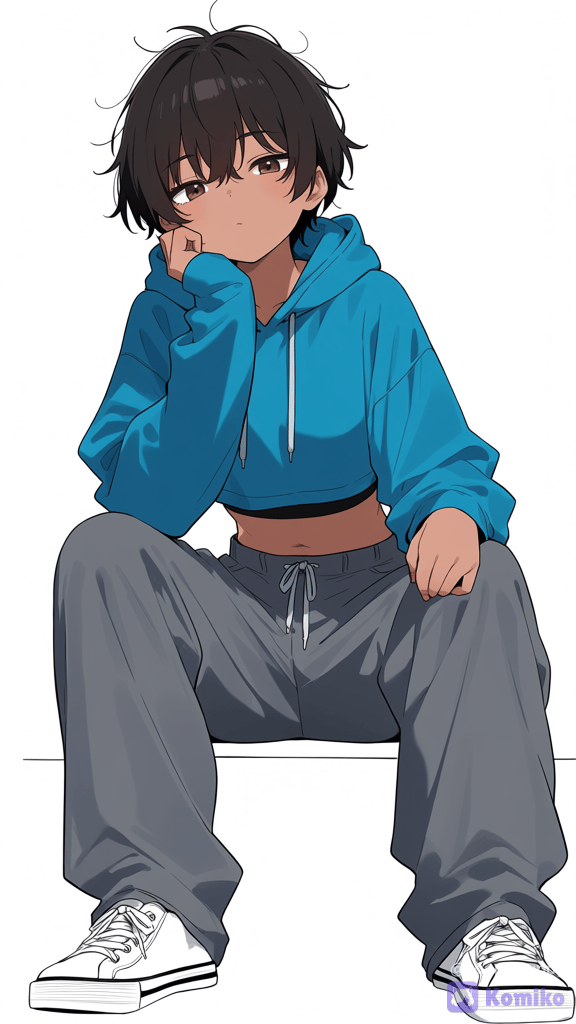 Tomboy girl