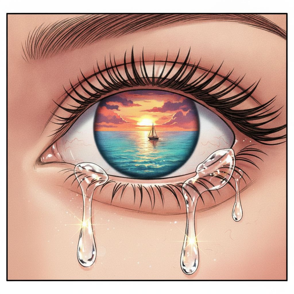 Ein leuchtens auge