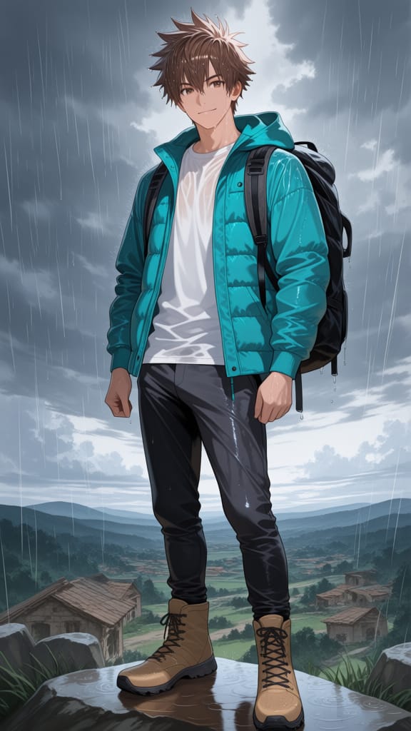 Caught in the rain (24)