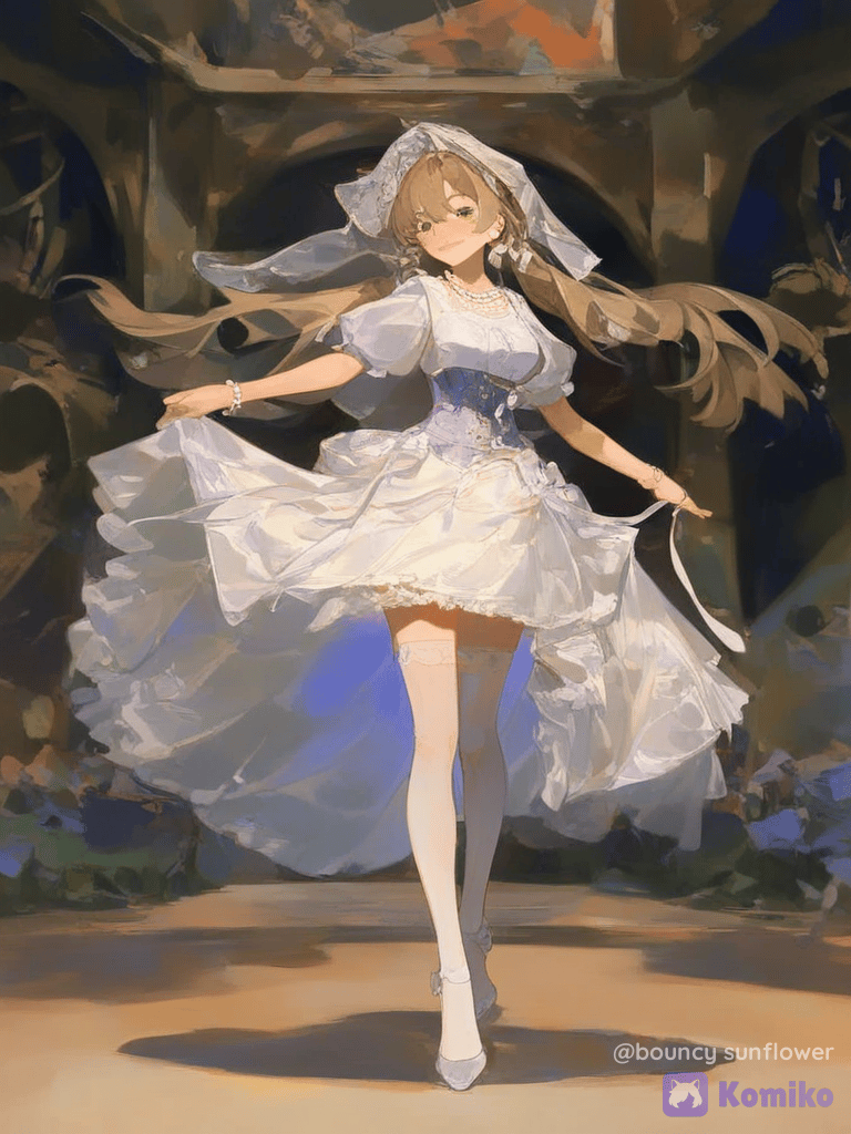 婚紗秀的公主