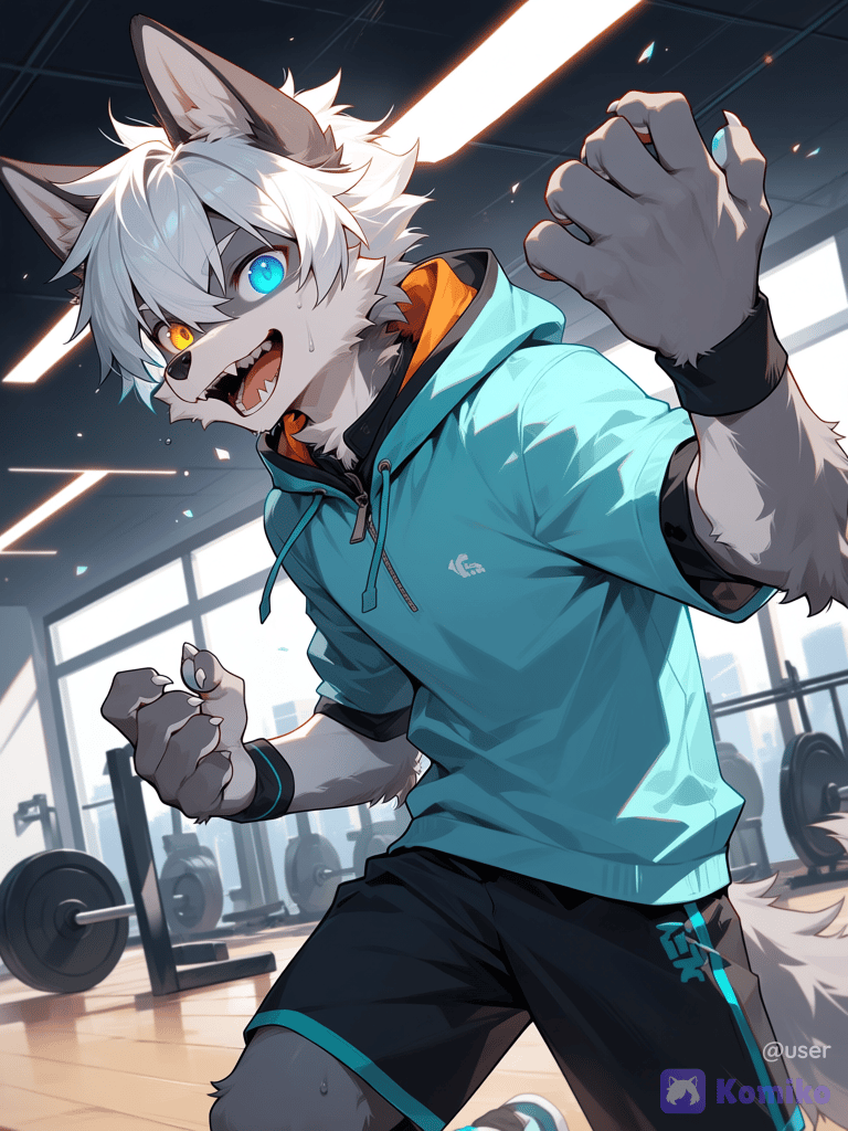 in tha gym