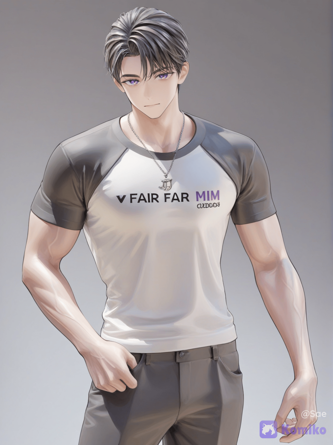 ¡Mi crush de ojos morados 💜