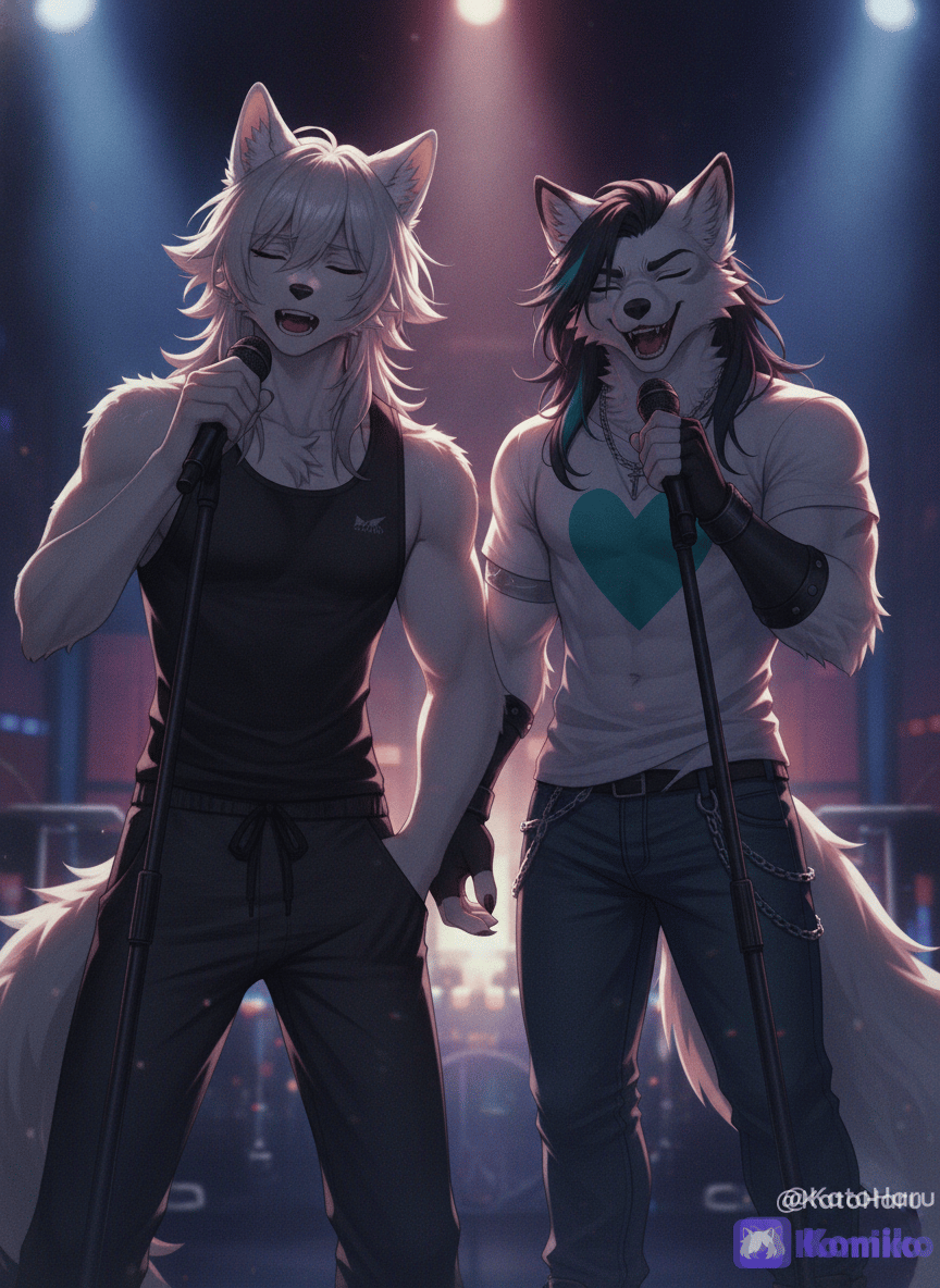 Rock vocals.