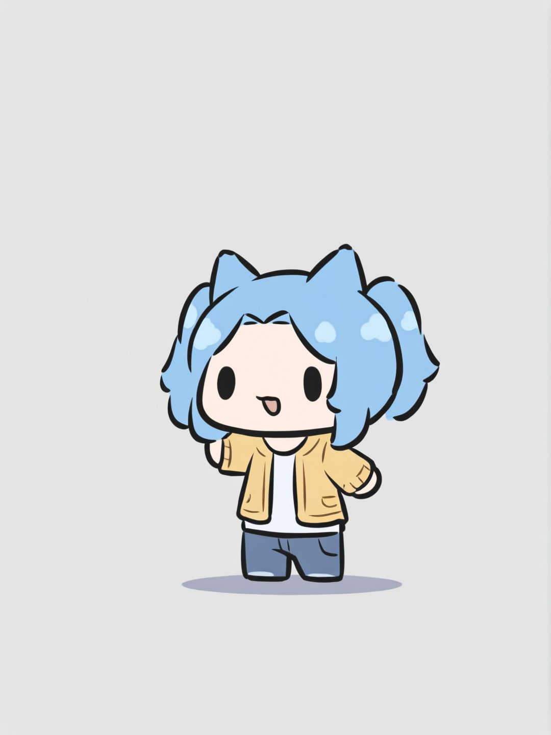 bubble chibi girl