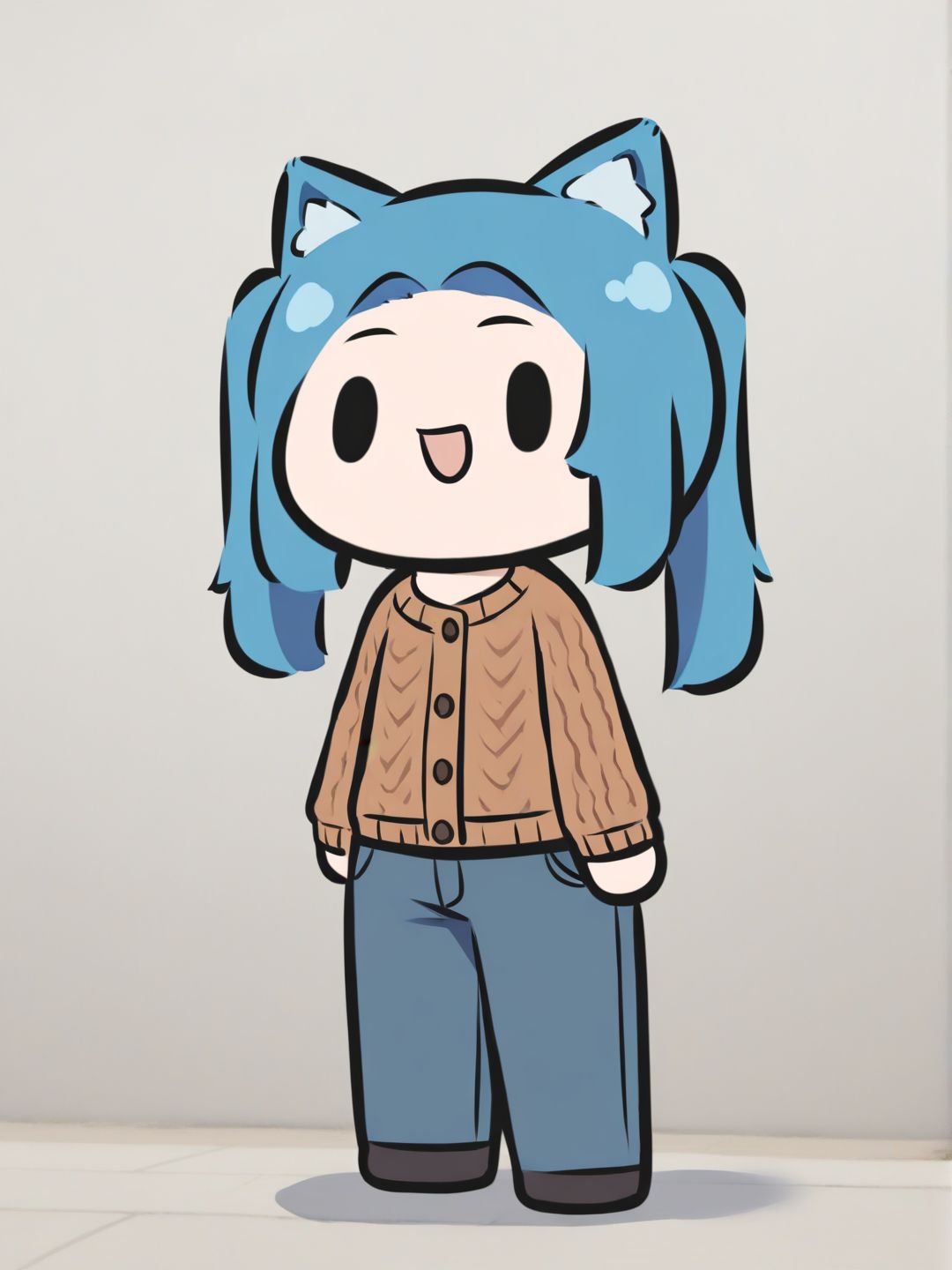 bubble chibi girl