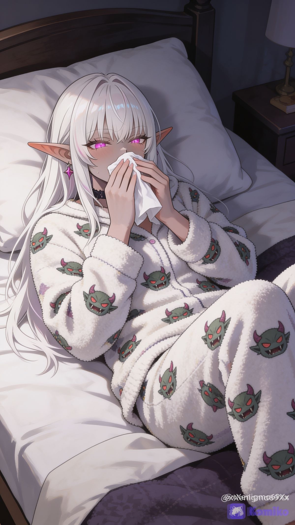 Upss I’ve got a cold today😫