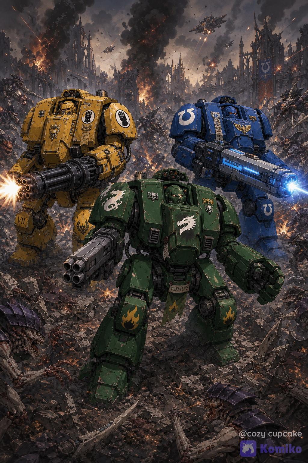 Literal Dreadnoughts That Became Armour