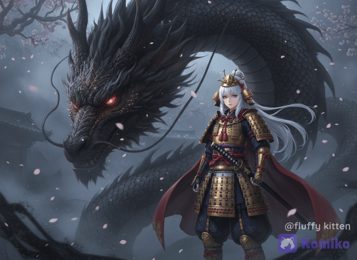 Japanese Dark Fantasy: The Oni & The Sacred Dragon