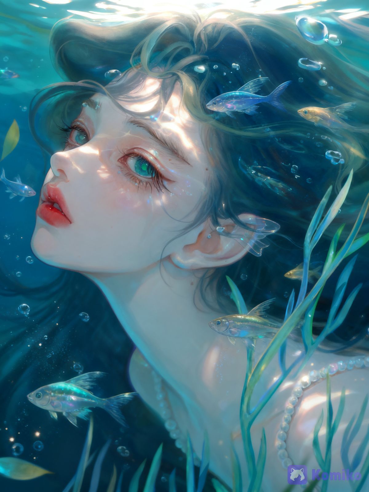 Gonna swim with me, Mina?
