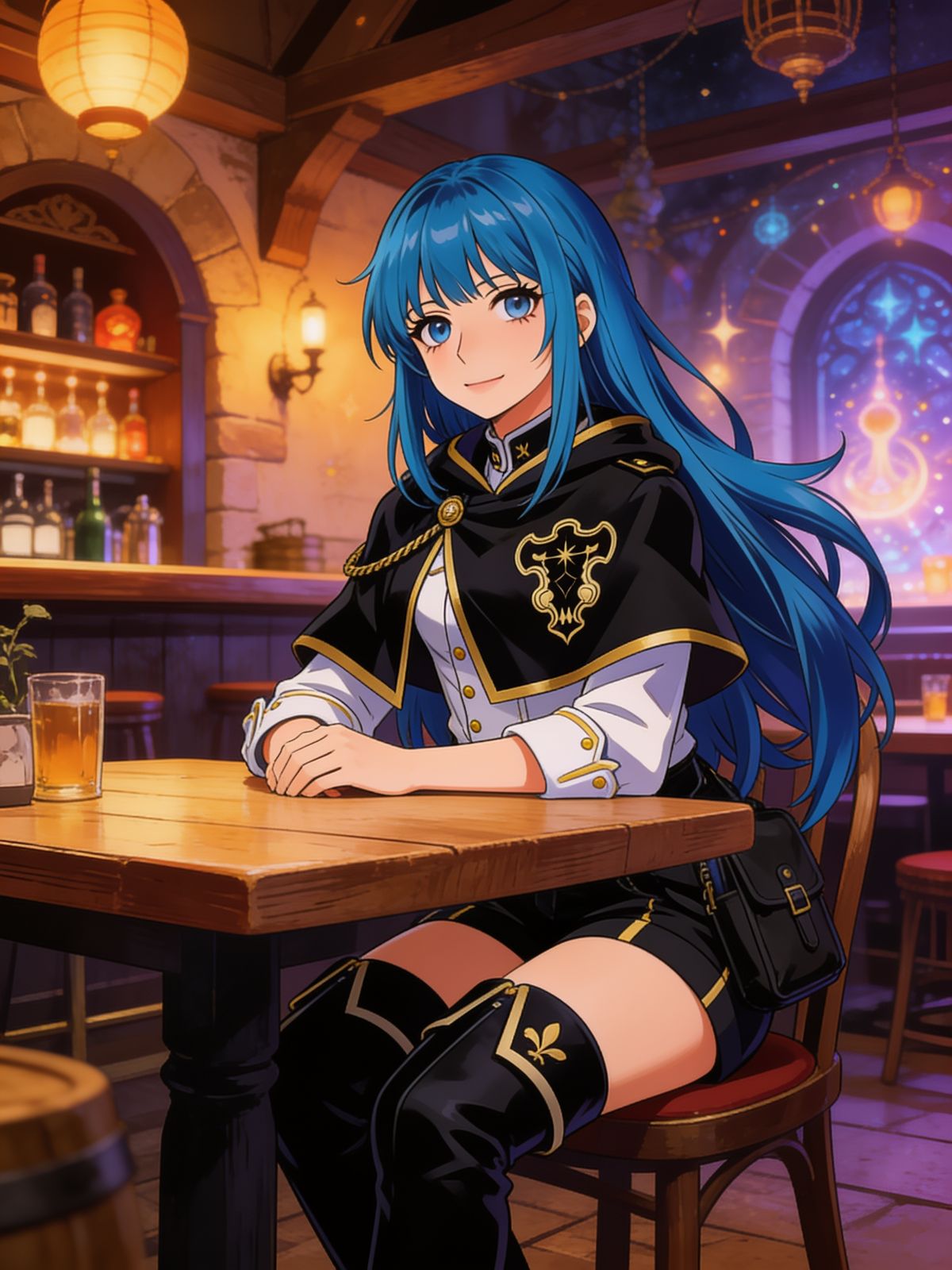 For once, it's a peaceful day at the Black Bulls headquarters, and Luna wants to enjoy her day off