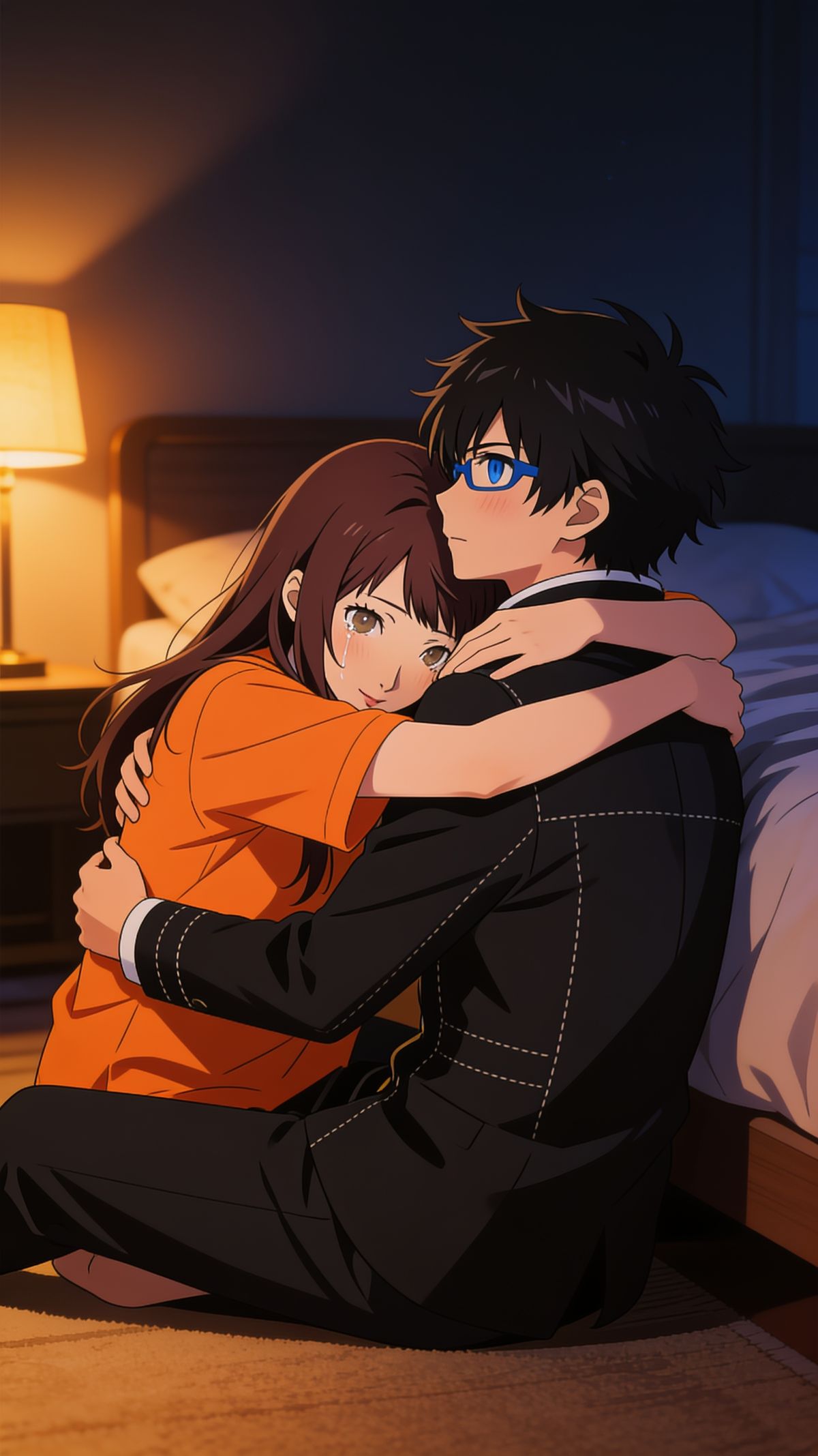 Renji reveals some troubled times of his past and Rise comforts him