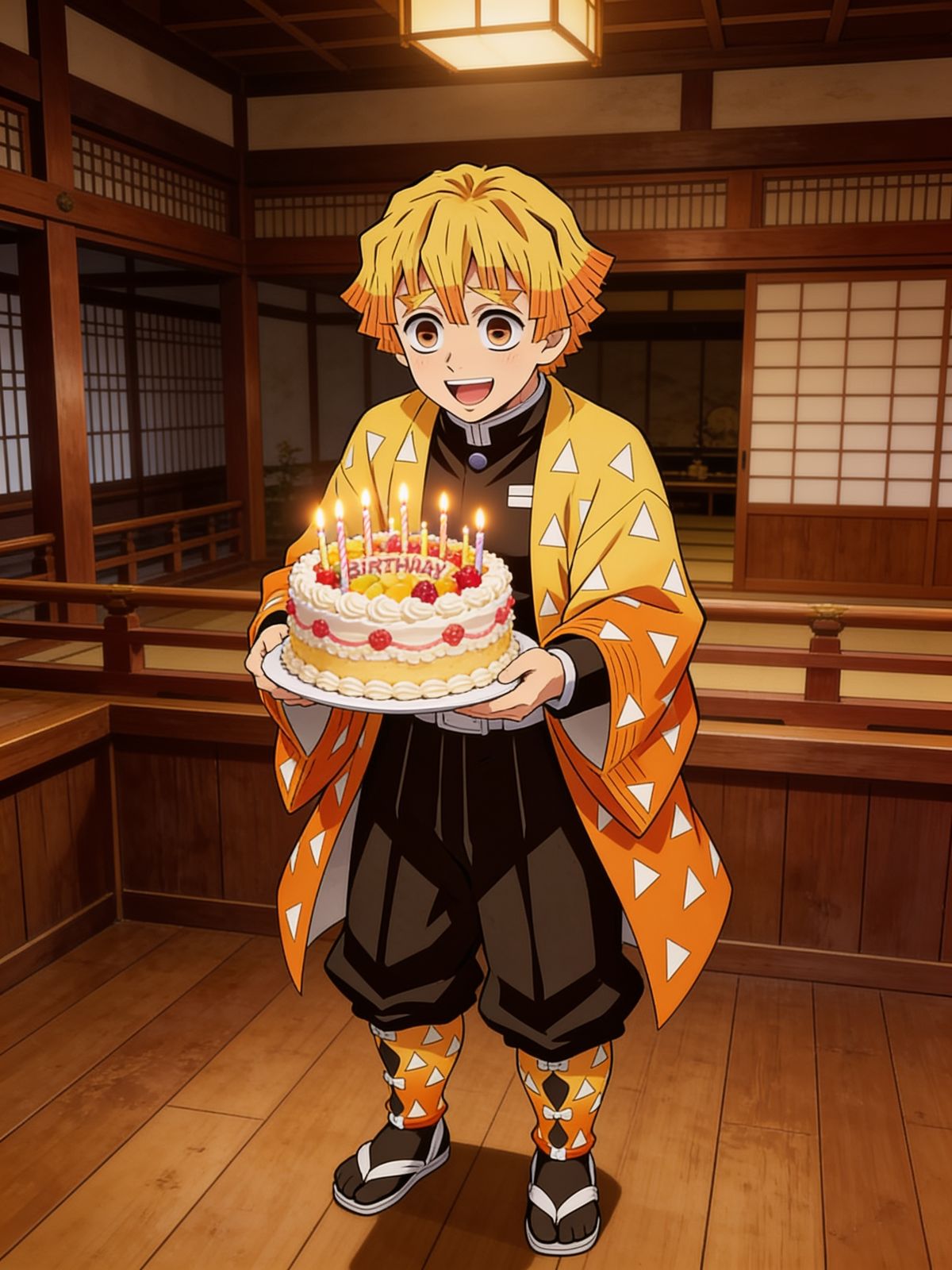 Happy birthday Zenitsu 🎂