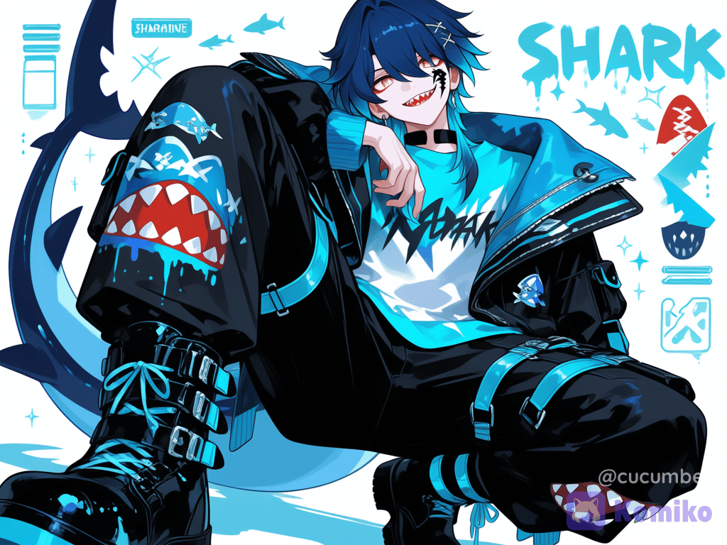 my little shark boy