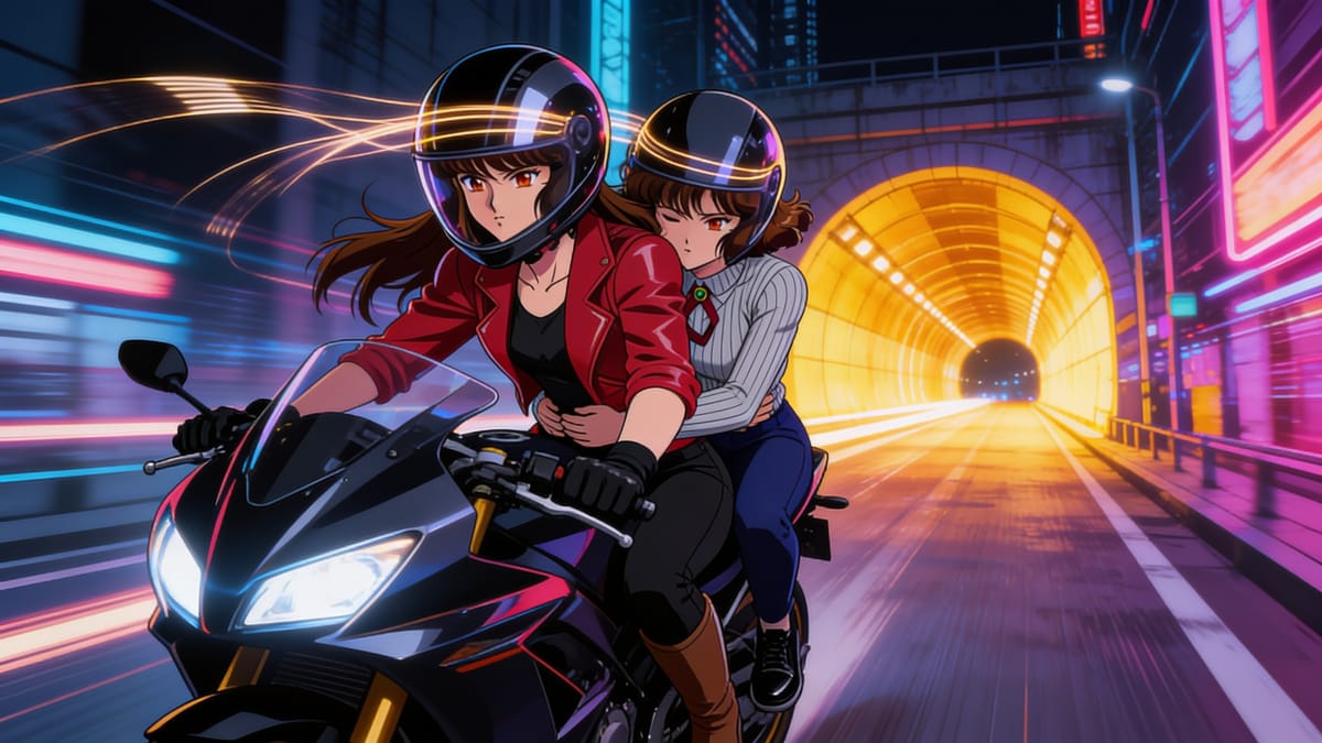 Priss & Reika on the Road