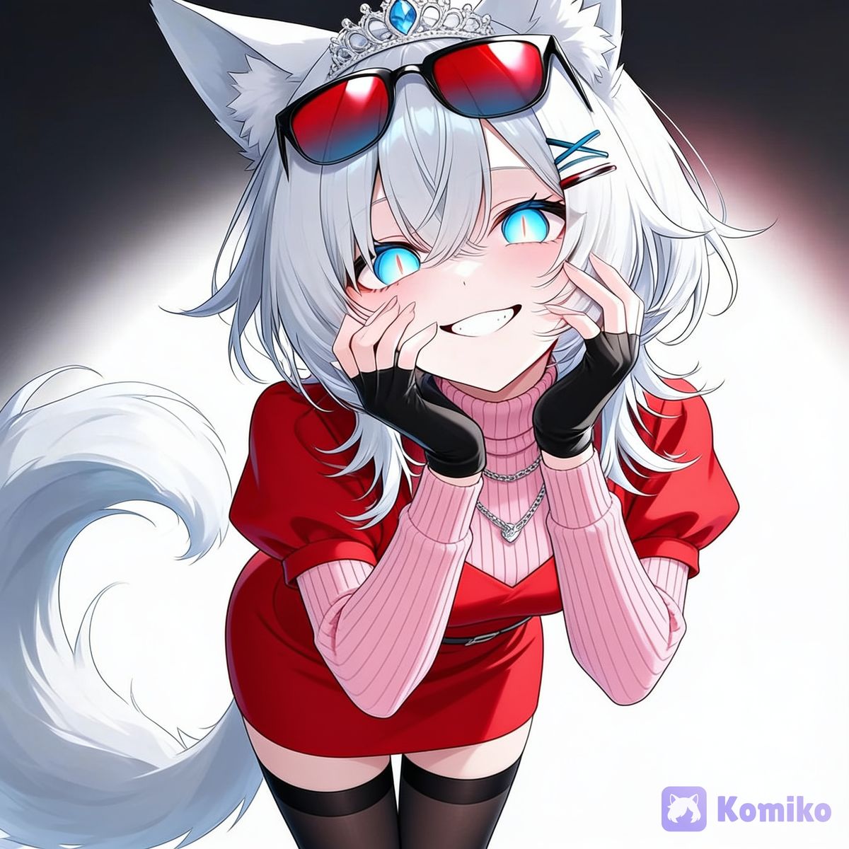 Renarde couronnée trop cute 🦊👑