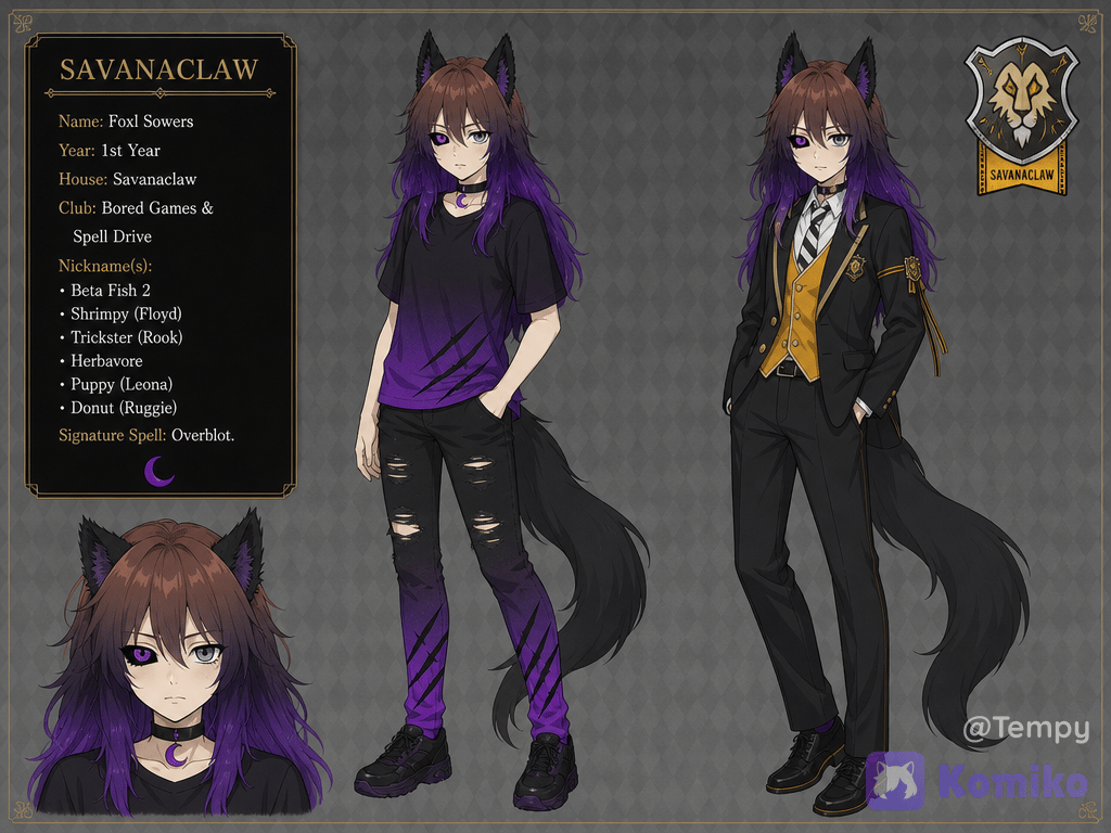 Another version of my Twisted Wonderland oc